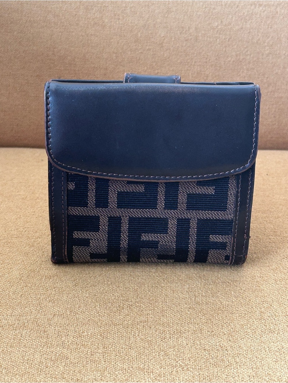 Fendi Zucca Women’s Compact Wallet